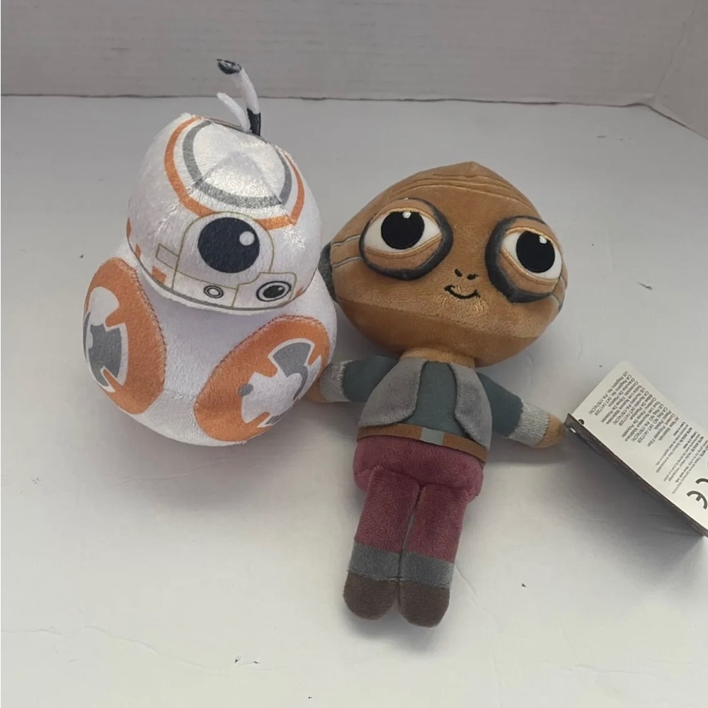 Lot Of 2 Funko Star Wars Episode 7 Maz Galactic Plushies Figure & BB-8 6” Droid